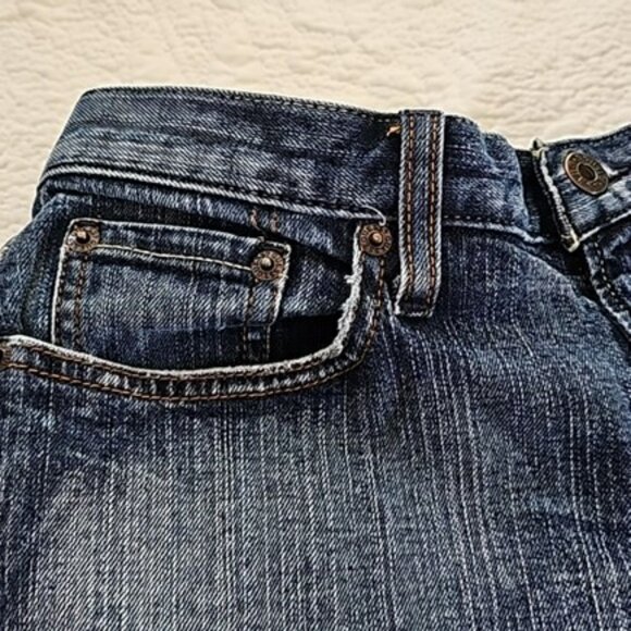 Guess Women's Jeans Size 29 Blue Denim Straight Leg Stretch Classic Casual - Picture 9 of 16